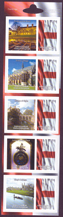 (image for) UK0051 Cambridge Universal Mail Stamps Dated: 07/19 - Click Image to Close